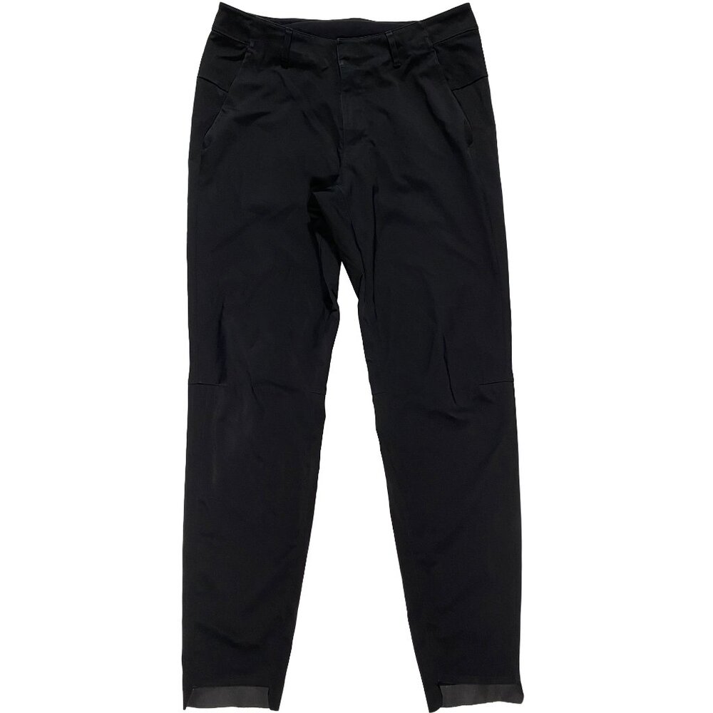 M5660S - Lululemon Easy Commute Slim Fit Pants Black men's size 33x31.5